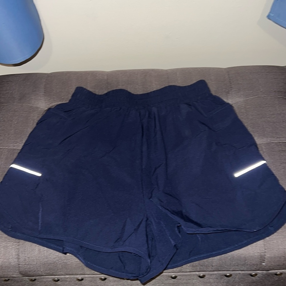Navy Blue Athletic Shorts